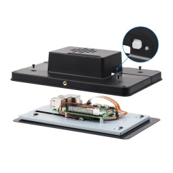 KIT-5E(32)  Raspberry Pi 5 (8GB RAM) KIT LCD 7 Inch MicroSD 32GB - Complete SET SIAP PAKAI